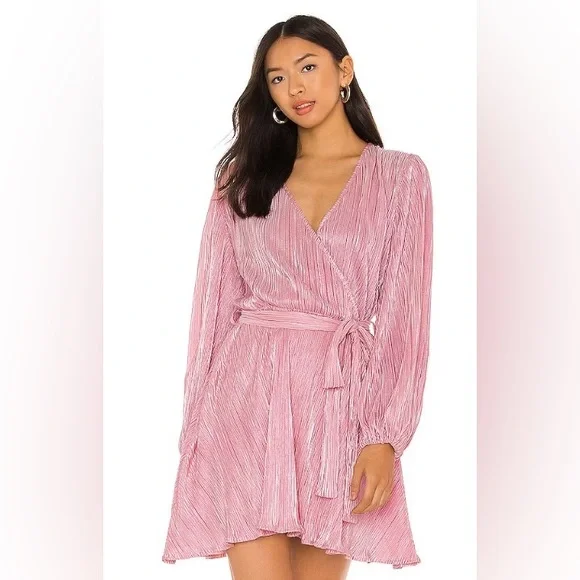 chinese dress ladies Revolve X Amanda Uprichard Cassilda Gown in Baby Pink